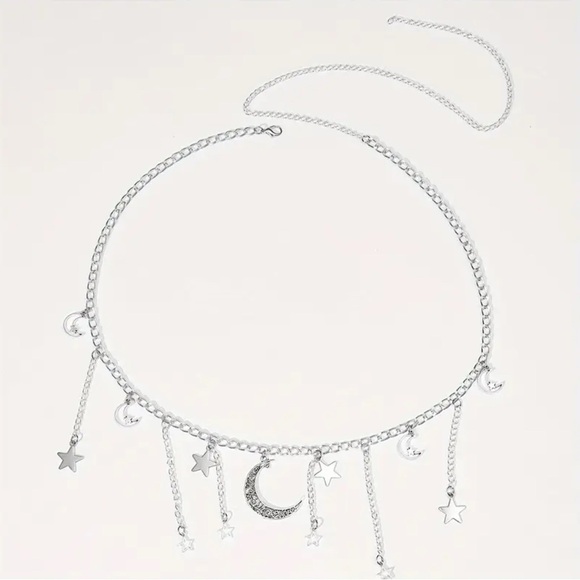 Celestial Silver Waist Embellishment Charms - Picture 4 of 4